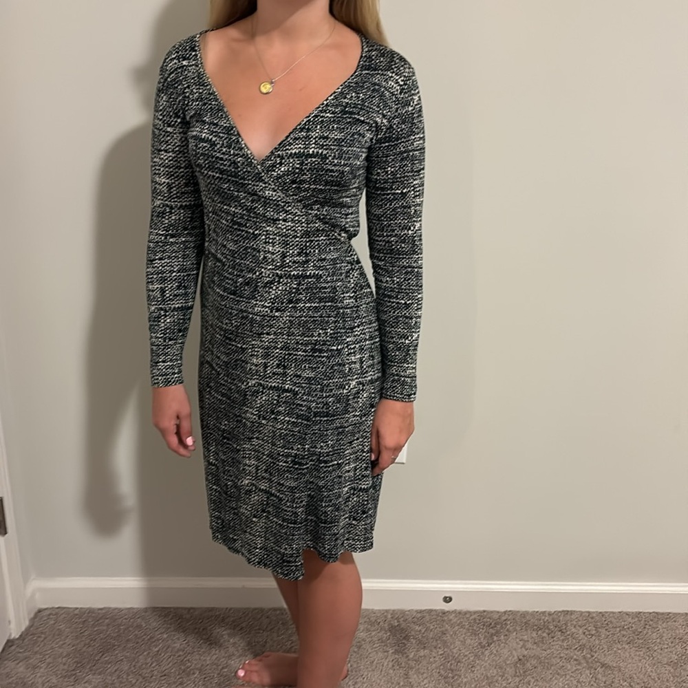 Banana Republic dress b&w xs